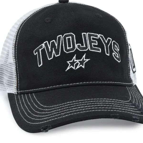 TwoJeys Black Icon Trucker Cap zoom