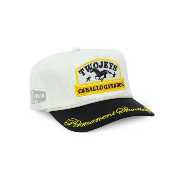 TwoJeys Caballo Ganador Cream Cap front