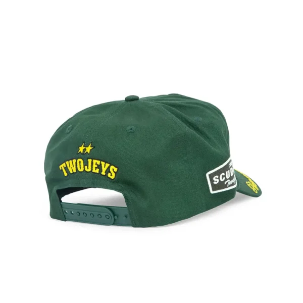 TwoJeys Caballo Ganador Green Cap Back