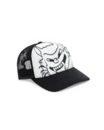 TwoJeys Da Cat Black Trucker Cap front view