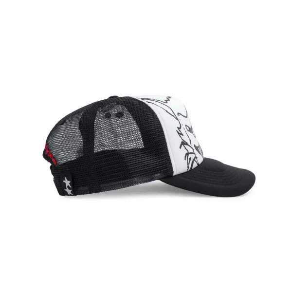 TwoJeys Da Cat Black Trucker Cap Back