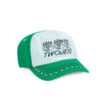 TwoJeys Deal With It Green Cap front view