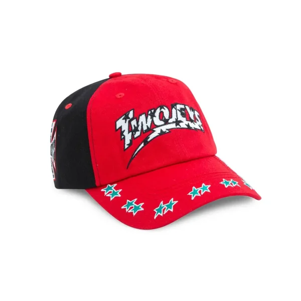 TwoJeys Embroidered Black Dad Cap front view