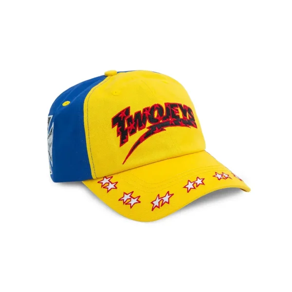 TwoJeys Embroidered Blue Dad Cap front view