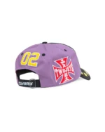 TwoJeys Embroidered Purple Dad Cap Back