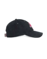 TwoJeys Initials Black Corduroy Cap Back