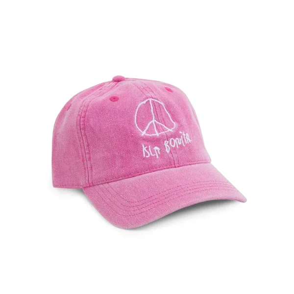 TwoJeys Sketchy Peace Pink Cap front view