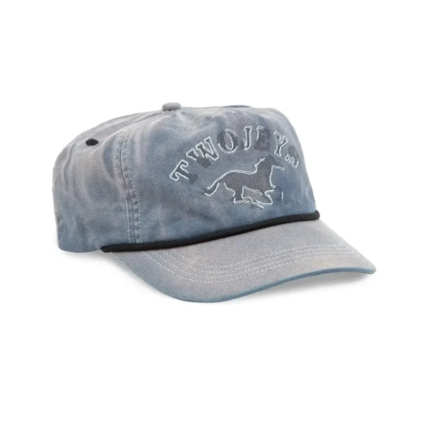 TwoJeys Sunfaded Blue Cap Front View