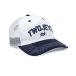 TwoJeys White Icon Trucker Cap front view