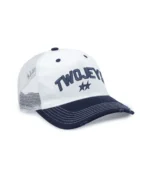 TwoJeys White Icon Trucker Cap front view