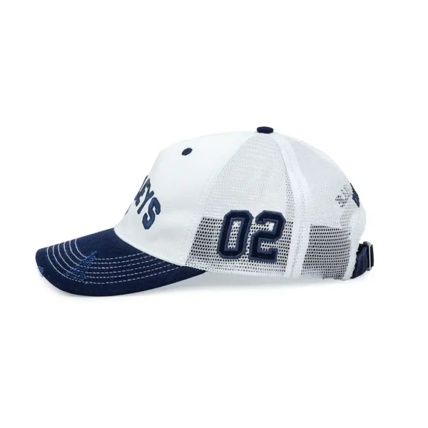 TwoJeys White Icon Trucker Cap Side