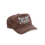TwoJeys World Wide Brown Cap Front View