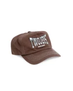 TwoJeys World Wide Brown Cap Front View