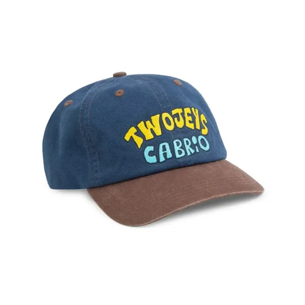 TwoJeys x Cabrio Lettering Dad Cap front view