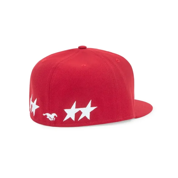 TwoJeys x NE TJ Initials Red 59FIFTY Cap Back