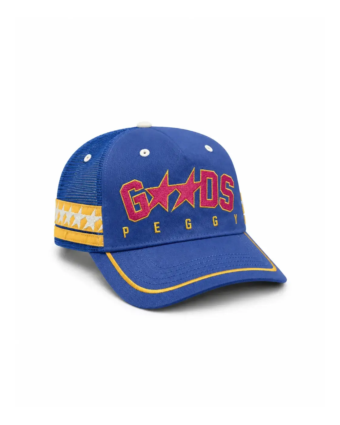 TwoJeys x PG Navy Trucker Cap TwoJeys x PG Navy Trucker Cap Front View
